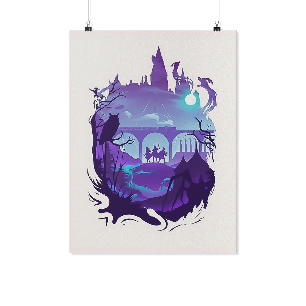 harry potter castle 18x24