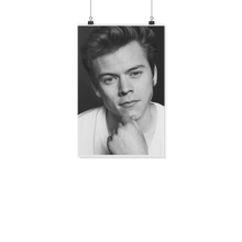 Harry Styles face bnw 11x17