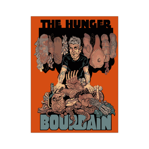 Anthony Bourdain poster kanh chon