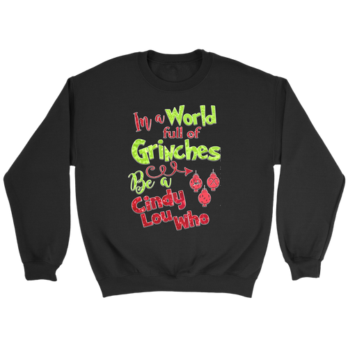 In A World Full Sweatshirt TD Black