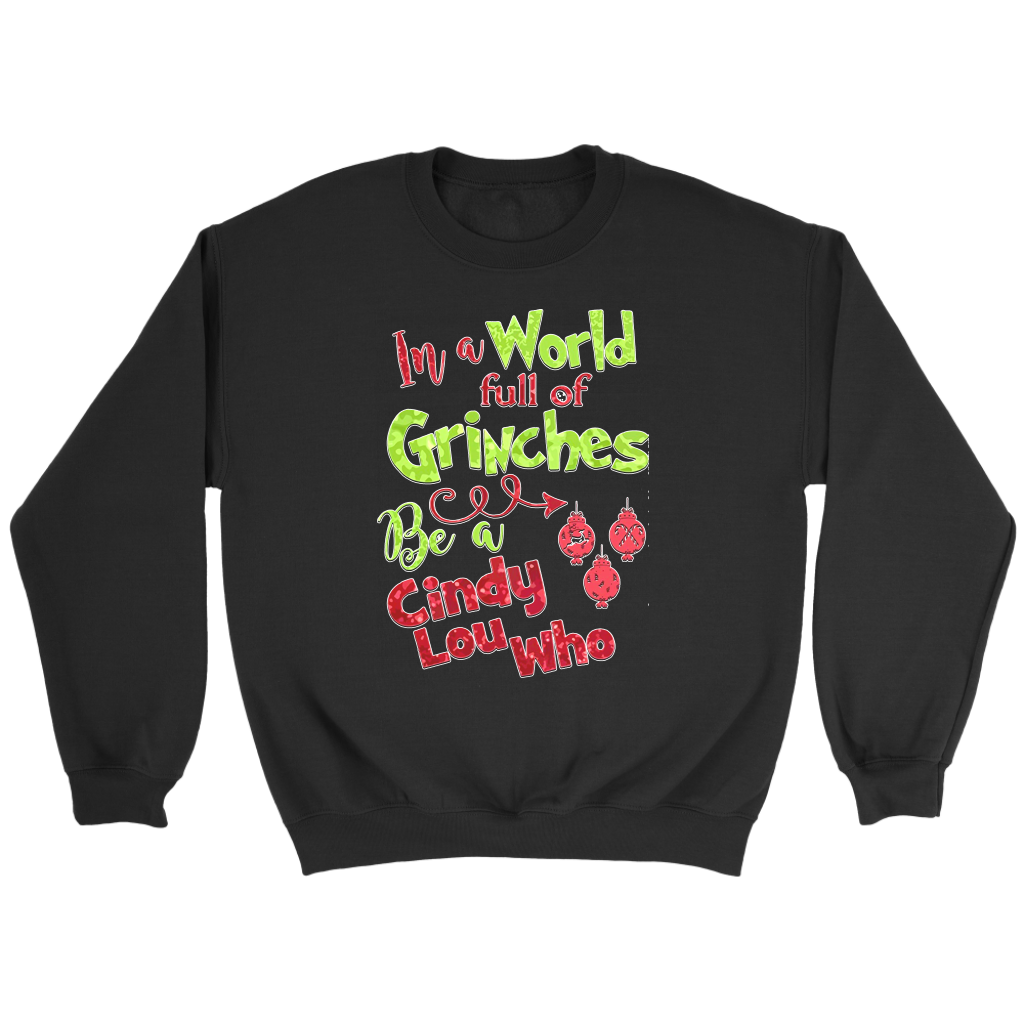 In A World Full Sweatshirt TD Black