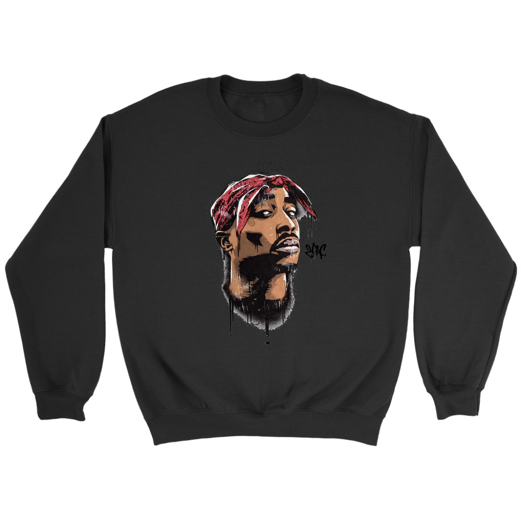 2pac Sweatshirt TD Black
