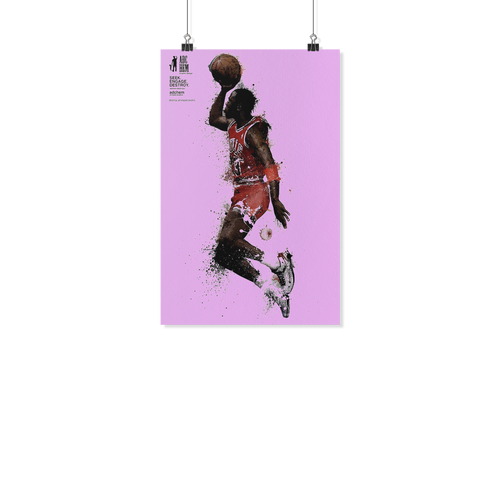 Jordan pink 11x17