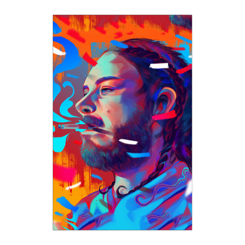 Post Malone 11x17 NA