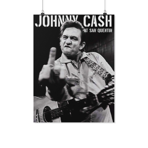 Johny Cash 18x24 Poster