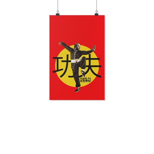 kungfu kenny 11x17