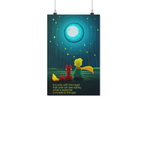 Little Prince Text 11x17