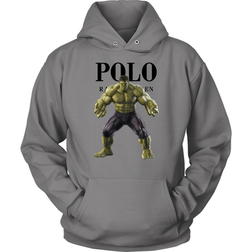 Polo Hulk Hoodie TD Grey