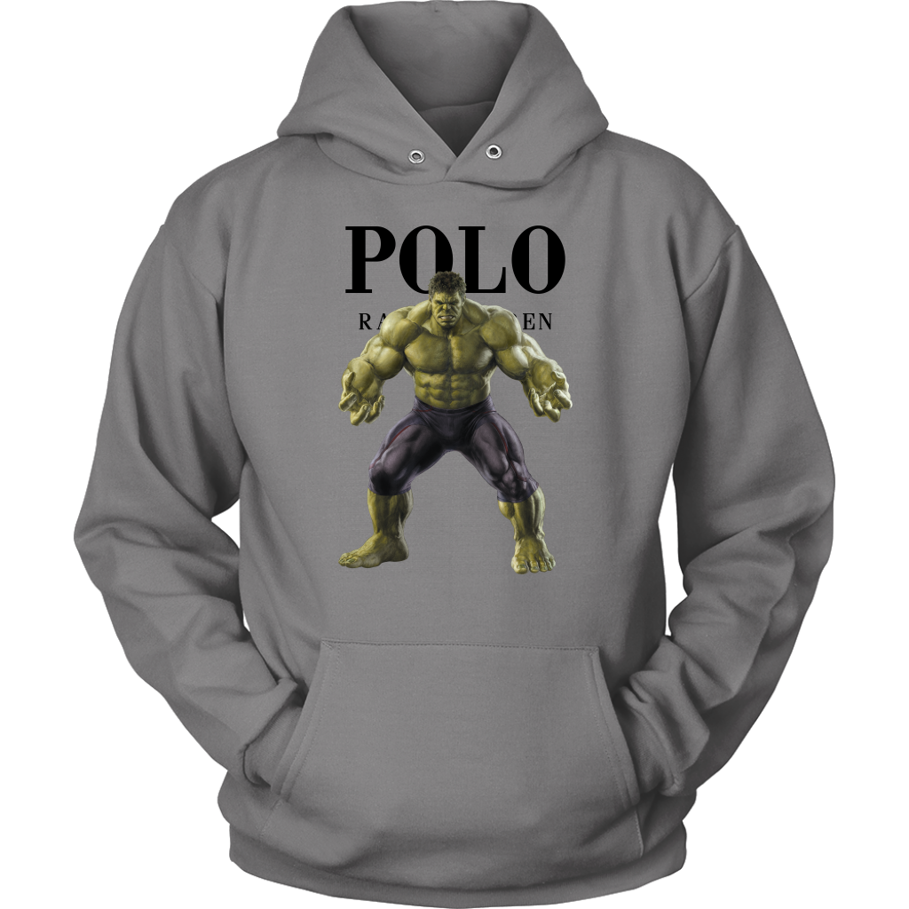 Polo Hulk Hoodie TD Grey