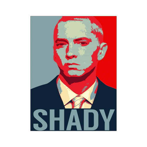 Eminem slim shady poster