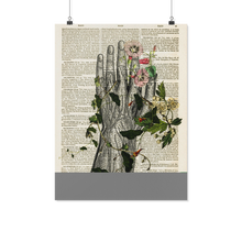 Hand Floral Antomy NA 18x24