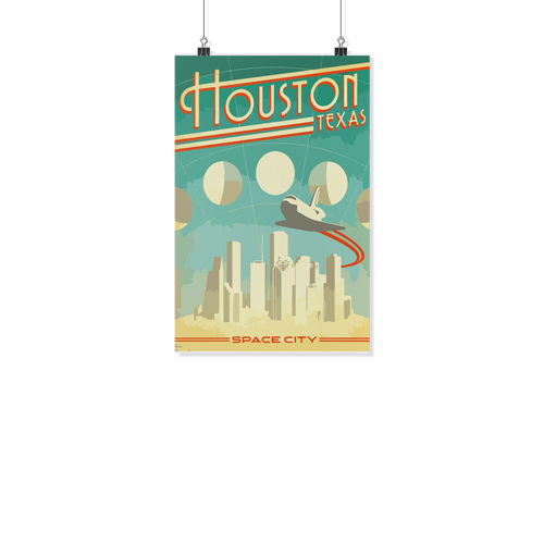 houston texas 11x17