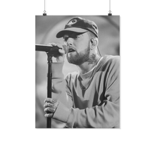 mac miller blue bnw 18x24