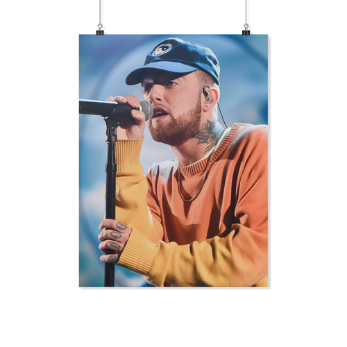 mac miller blue 18x24