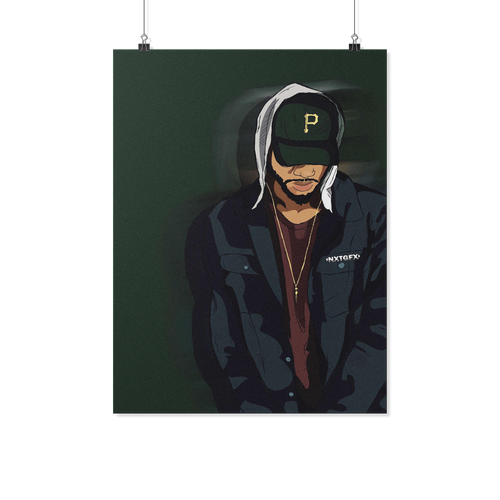 Bryson Tiller 18x24