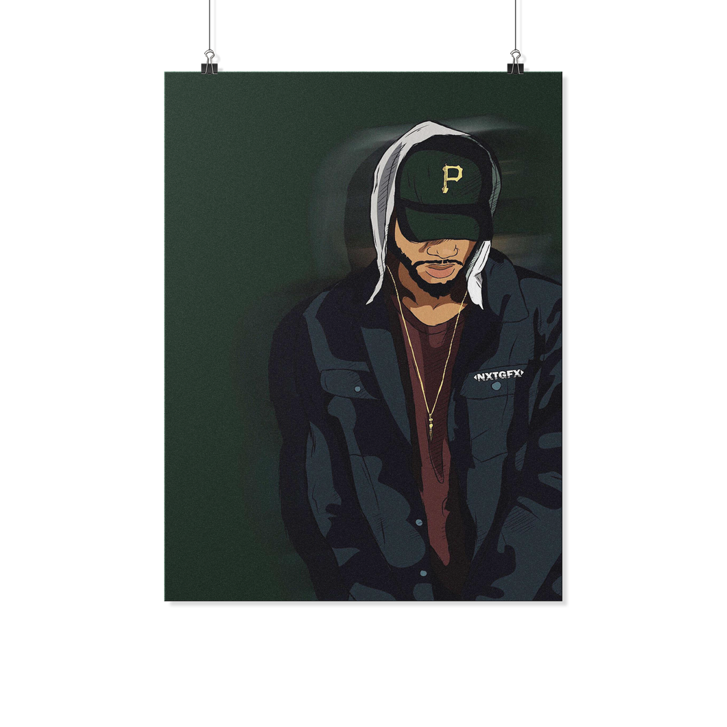 Bryson Tiller 18x24
