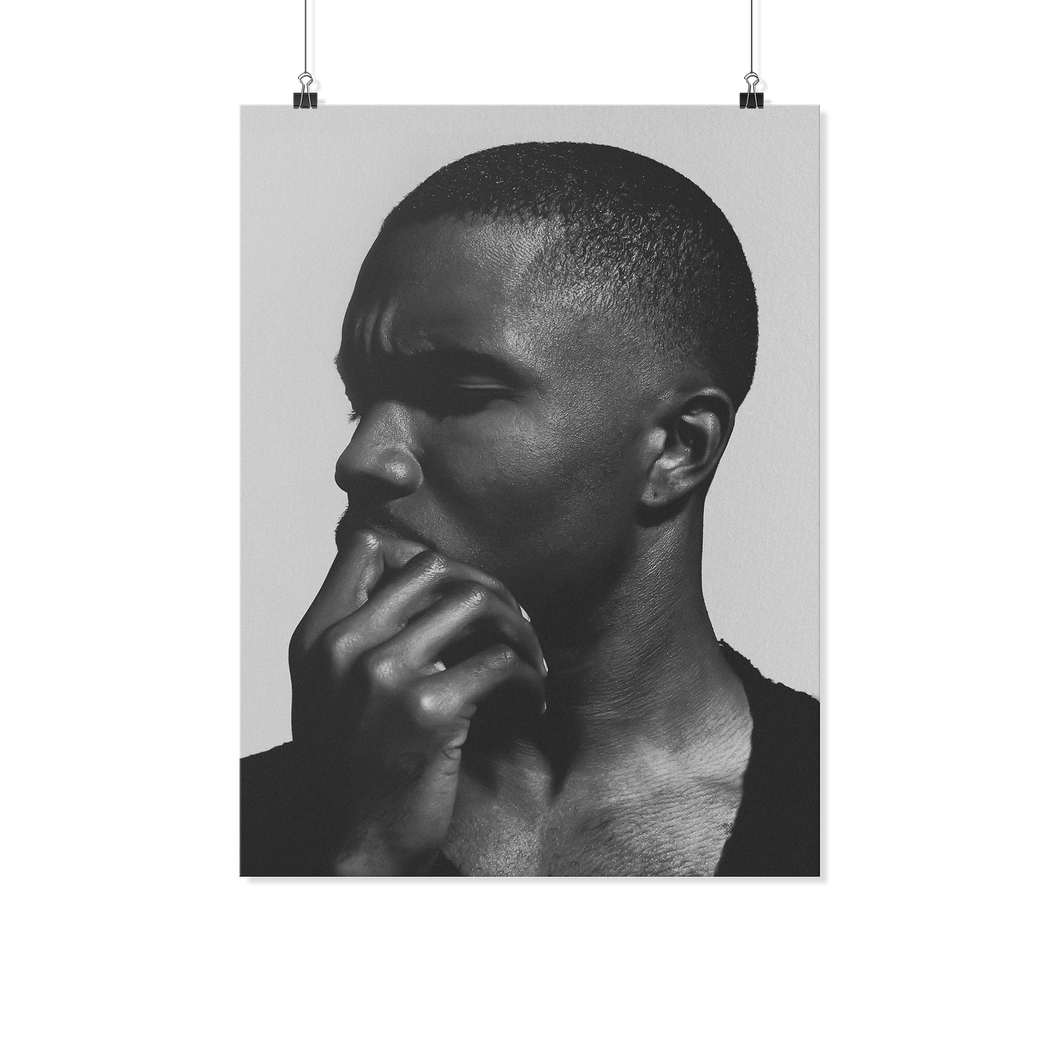 frank ocean black 18x24