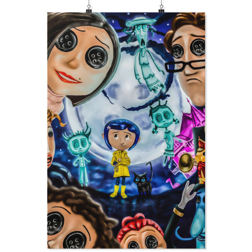 Coraline poster kanh