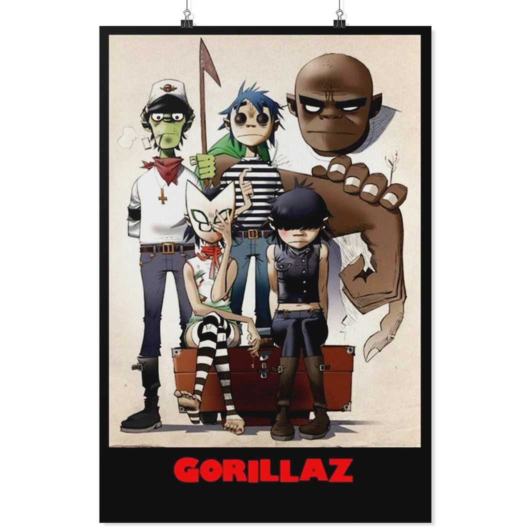 Gorillaz 24x36