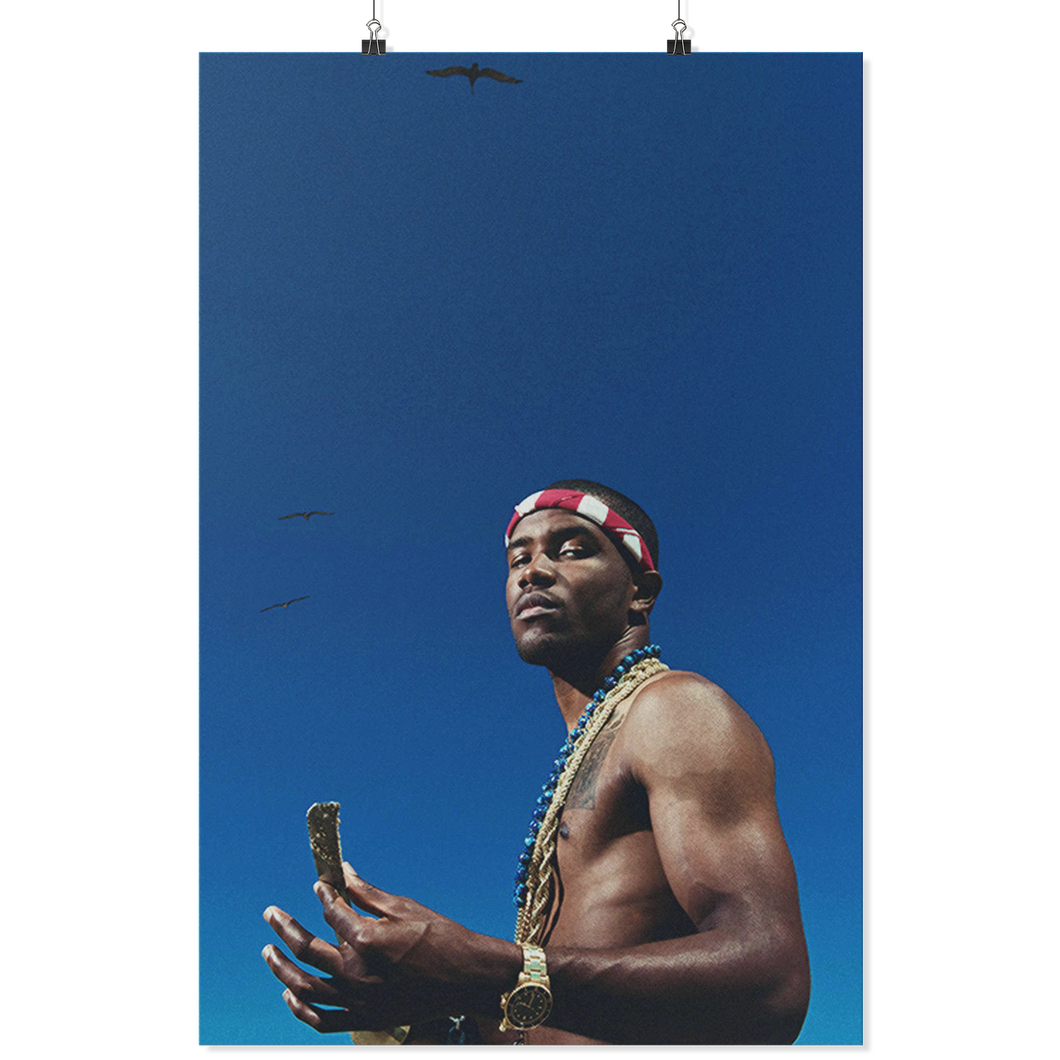 frank ocean blue sky 24x36