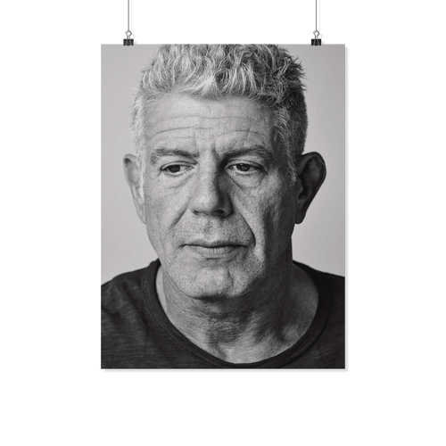Anthony Bourdain 18 x 24 TD